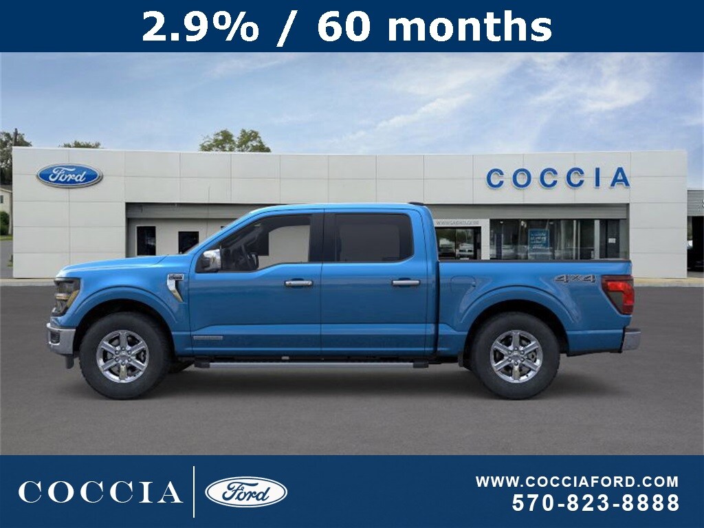 New 2025 Ford F-150 XLT Truck SuperCrew Cab