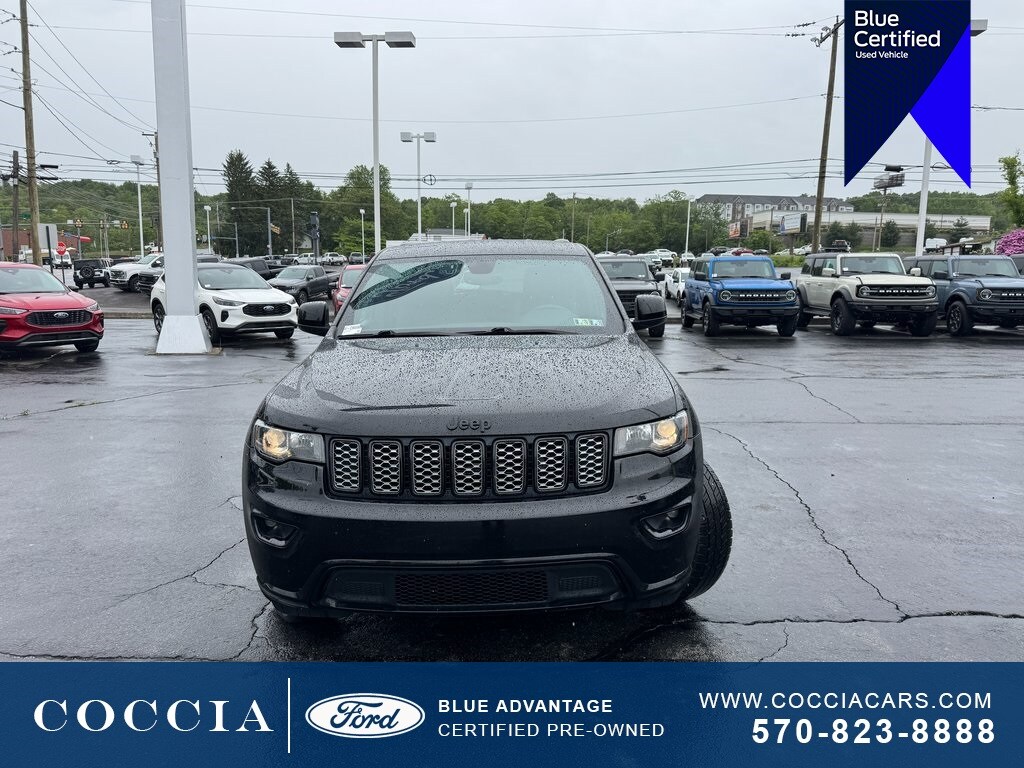 Certified 2017 Jeep Grand Cherokee Altitude with VIN 1C4RJFAG8HC905809 for sale in Wilkes Barre, PA