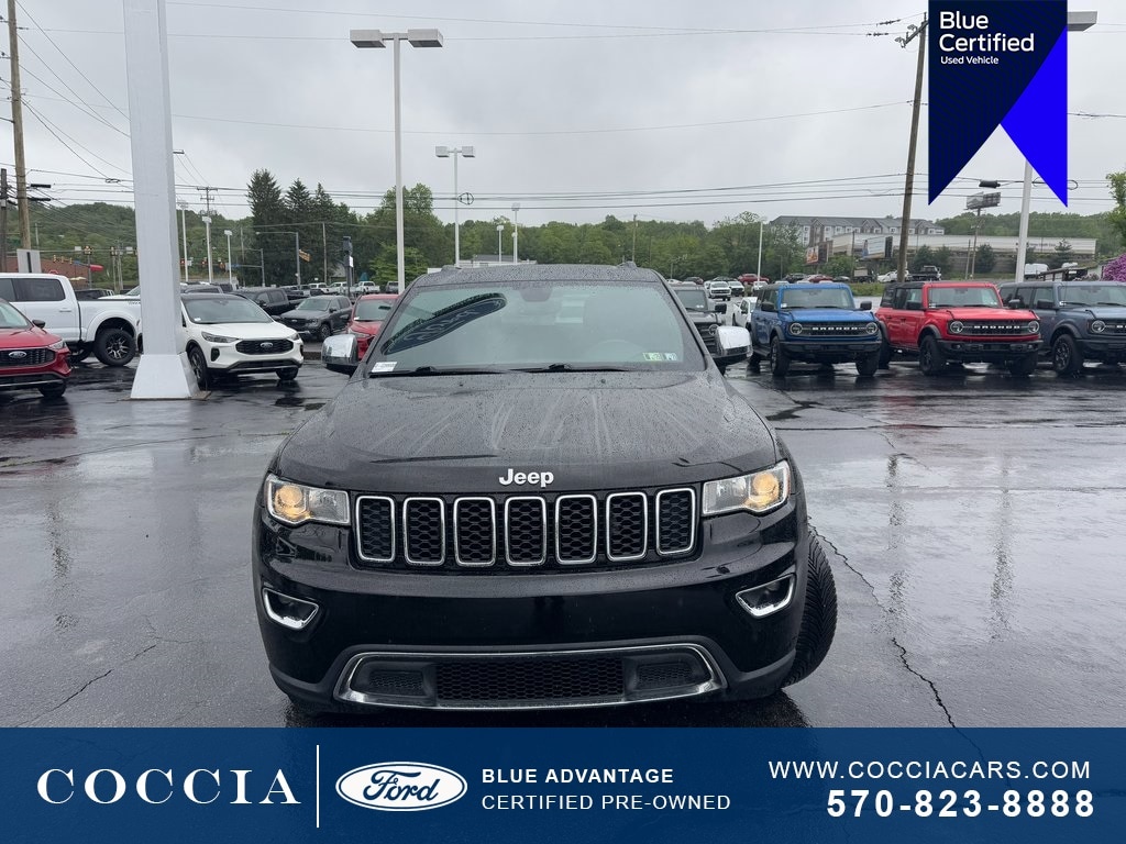 Certified 2018 Jeep Grand Cherokee Limited with VIN 1C4RJFBG8JC299500 for sale in Wilkes Barre, PA