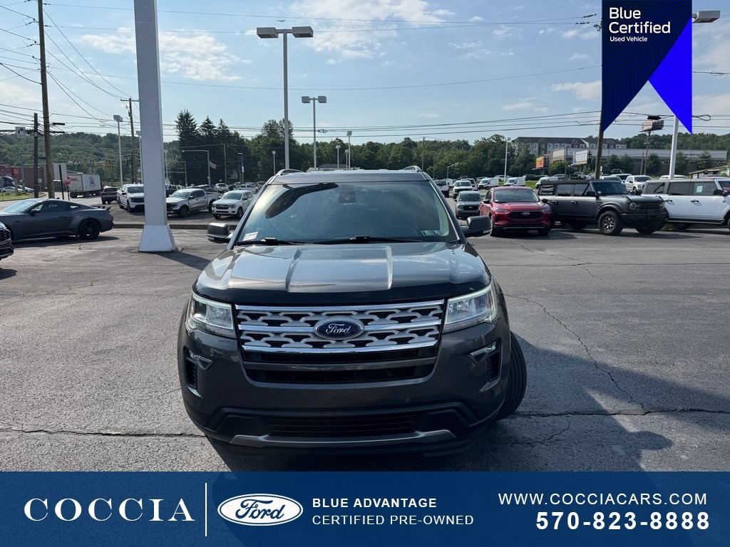 Certified 2019 Ford Explorer XLT with VIN 1FM5K8D82KGA44201 for sale in Wilkes Barre, PA