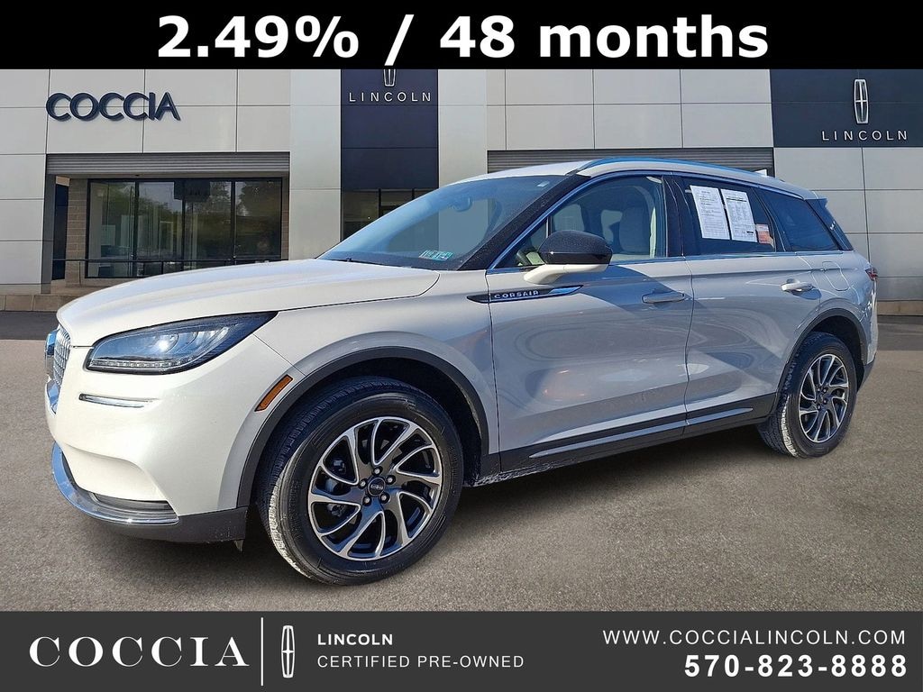Certified 2022 Lincoln Corsair Standard SUV