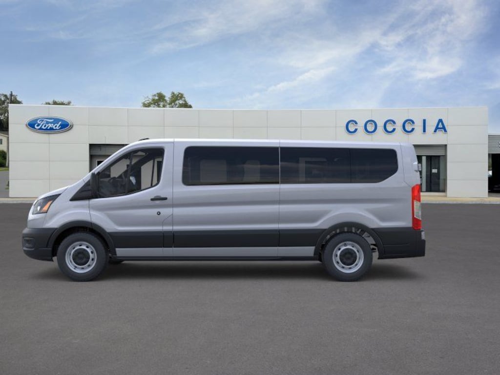 New 2026 Ford Transit Commercial Passenger Van XL Wagon Low Roof Van