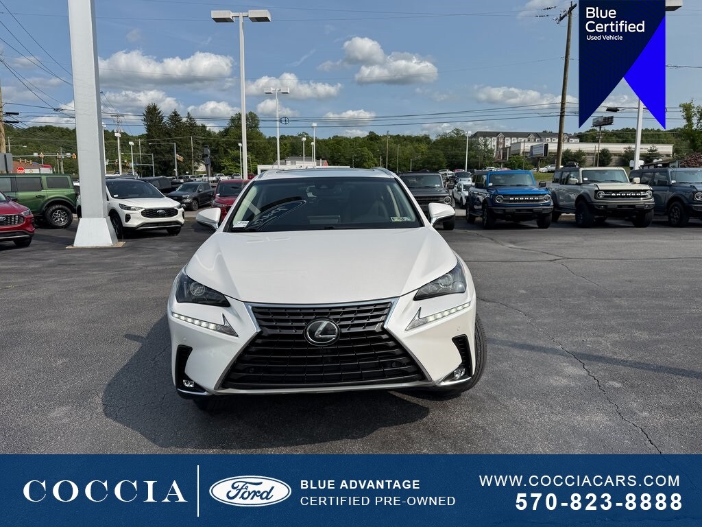 Certified 2019 Lexus NX 300 with VIN JTJBARBZXK2210163 for sale in Wilkes Barre, PA