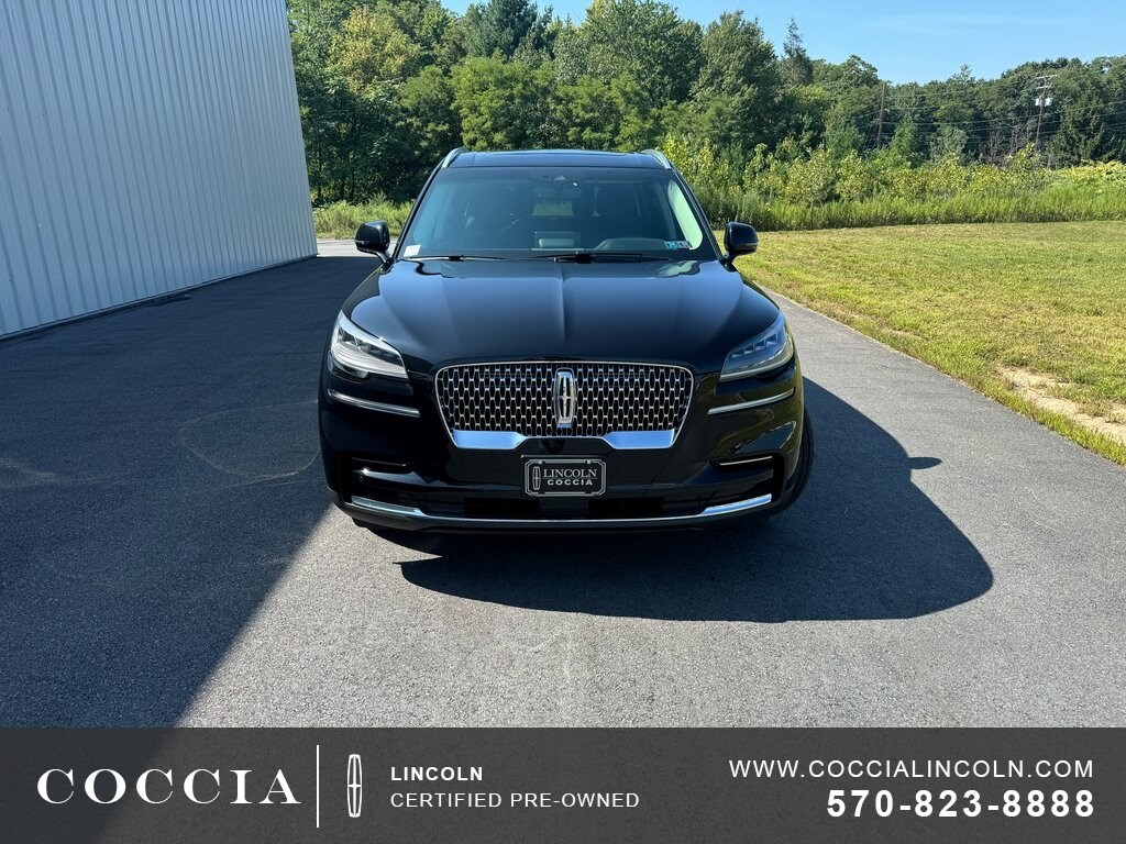 Certified 2023 Lincoln Aviator Base with VIN 5LM5J6XC6PGL12002 for sale in Wilkes-barre, PA