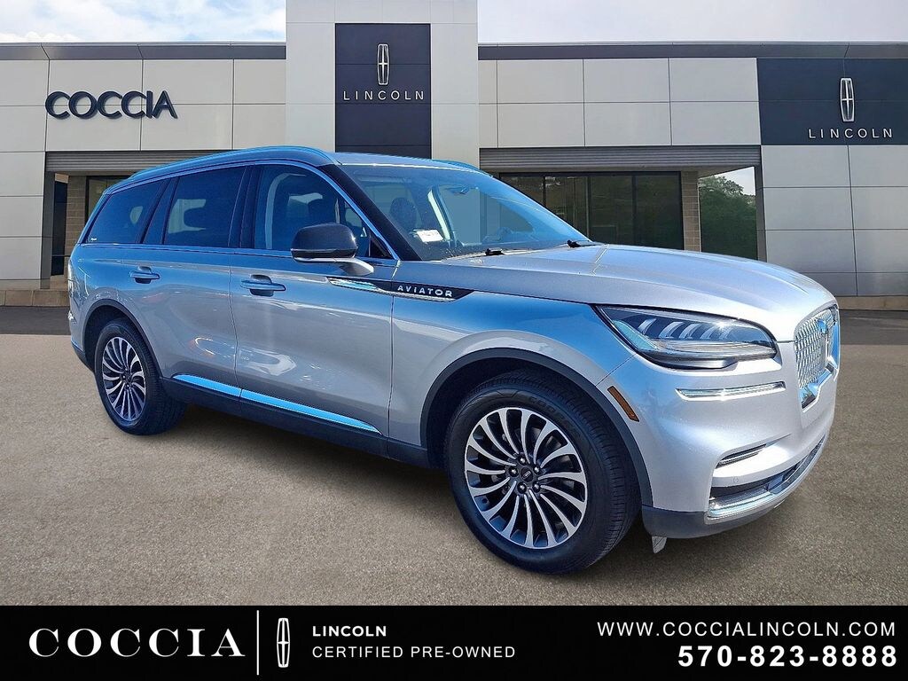 Certified 2022 Lincoln Aviator Standard SUV
