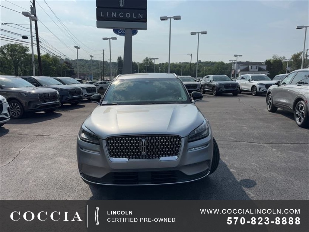 Certified 2022 Lincoln Corsair Base with VIN 5LMCJ1D95NUL09352 for sale in Wilkes Barre, PA