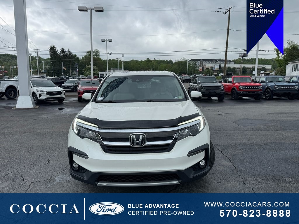 Certified 2019 Honda Pilot EX-L with VIN 5FNYF6H50KB072678 for sale in Wilkes Barre, PA