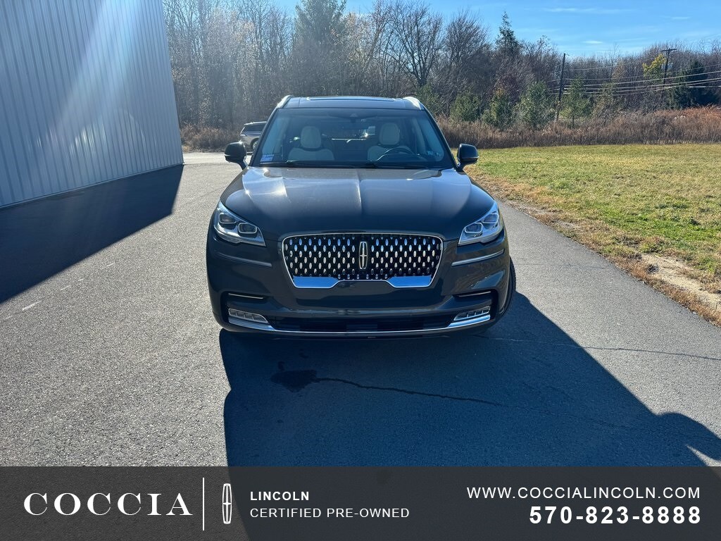 Certified 2023 Lincoln Aviator Black Label with VIN 5LM5J9XC9PGL04896 for sale in Wilkes Barre, PA
