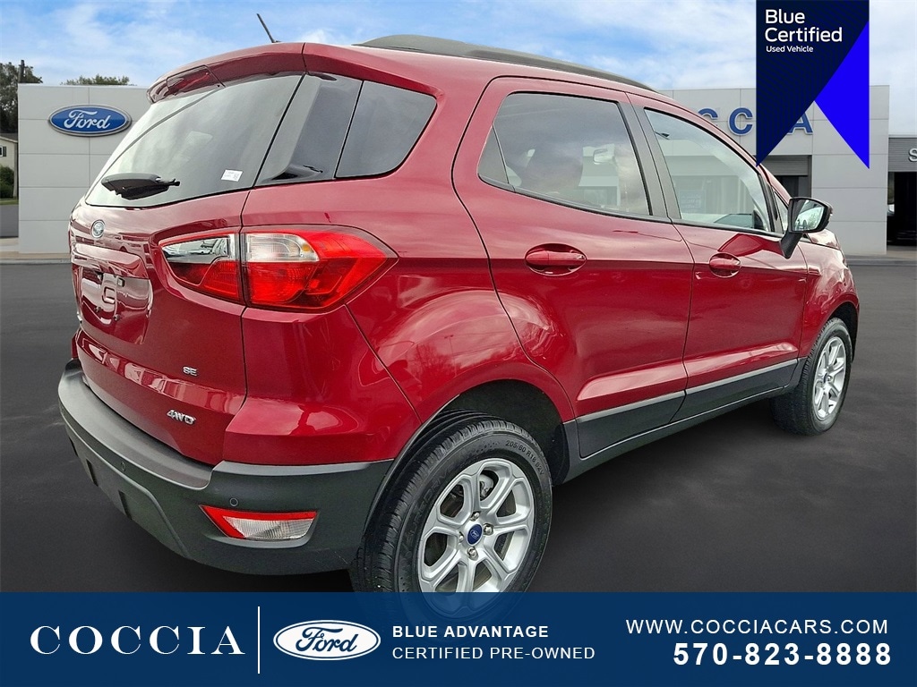 Certified 2021 Ford EcoSport SE SUV