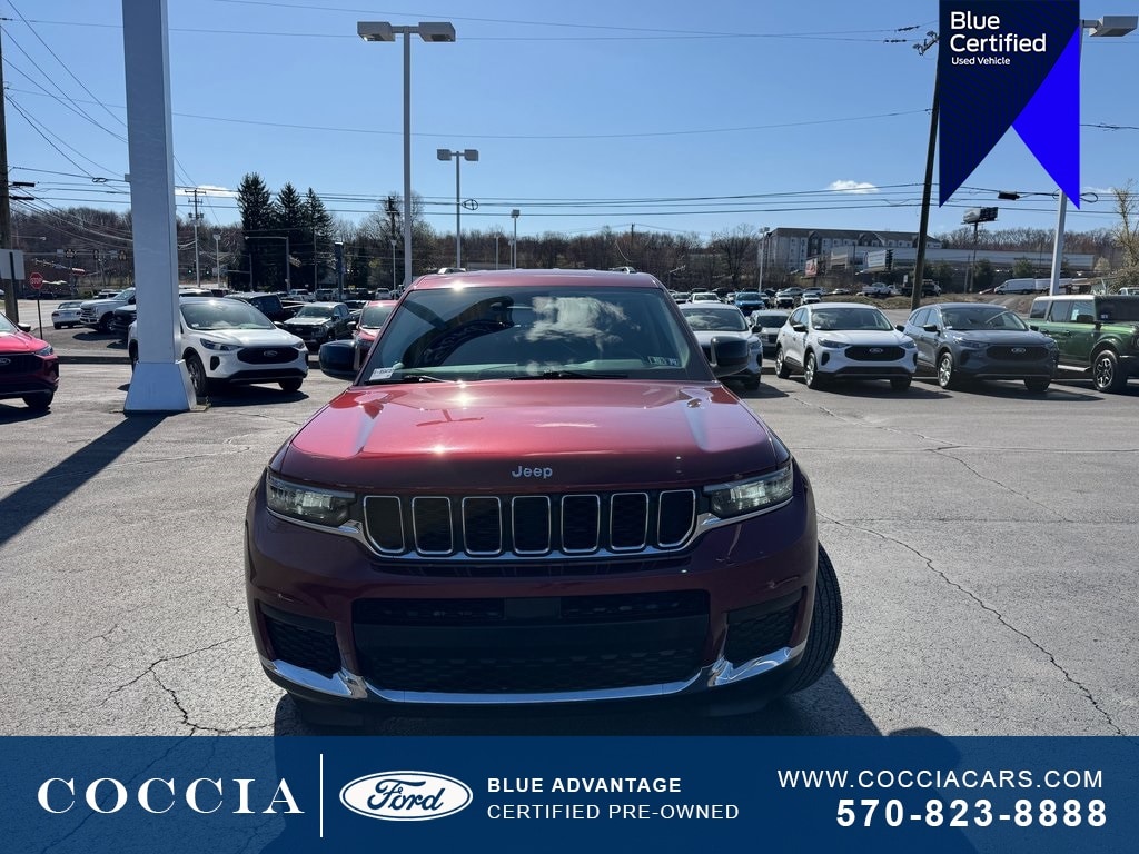Certified 2022 Jeep Grand Cherokee L Laredo with VIN 1C4RJKAG6N8534737 for sale in Wilkes Barre, PA