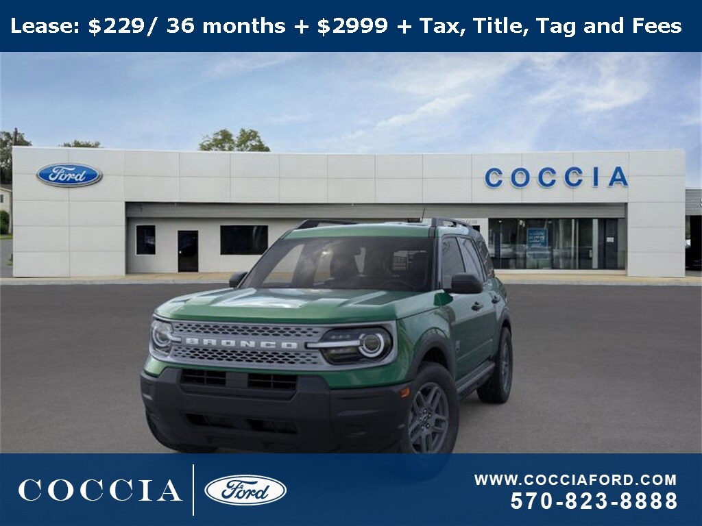 New 2025 Ford Bronco Sport Big Bend SUV
