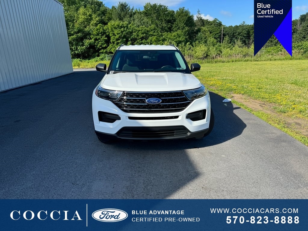 Certified 2021 Ford Explorer XLT with VIN 1FMSK8DH6MGB86167 for sale in Wilkes-barre, PA