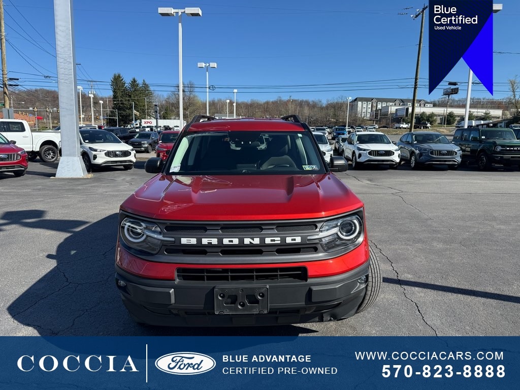 Certified 2022 Ford Bronco Sport Big Bend with VIN 3FMCR9B61NRD52709 for sale in Wilkes Barre, PA