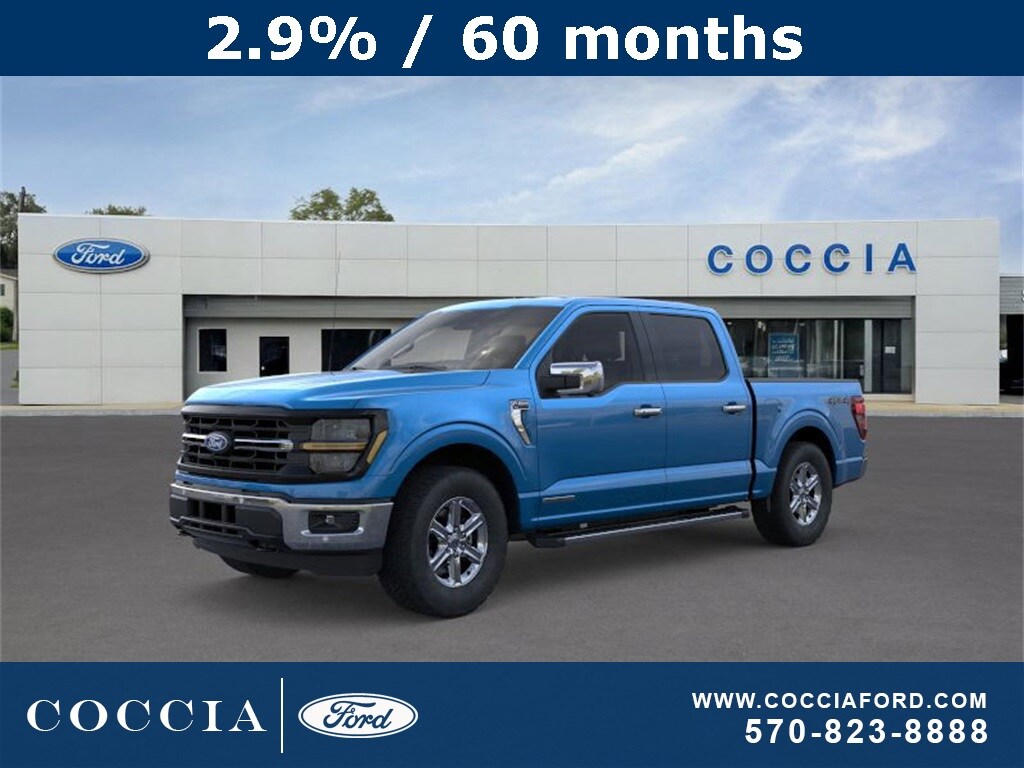 New 2025 Ford F-150 XLT Truck SuperCrew Cab