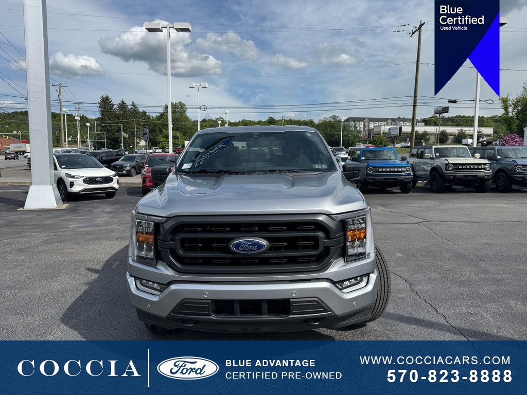 Certified 2022 Ford F-150 XLT with VIN 1FTEW1EP0NFA22486 for sale in Wilkes Barre, PA