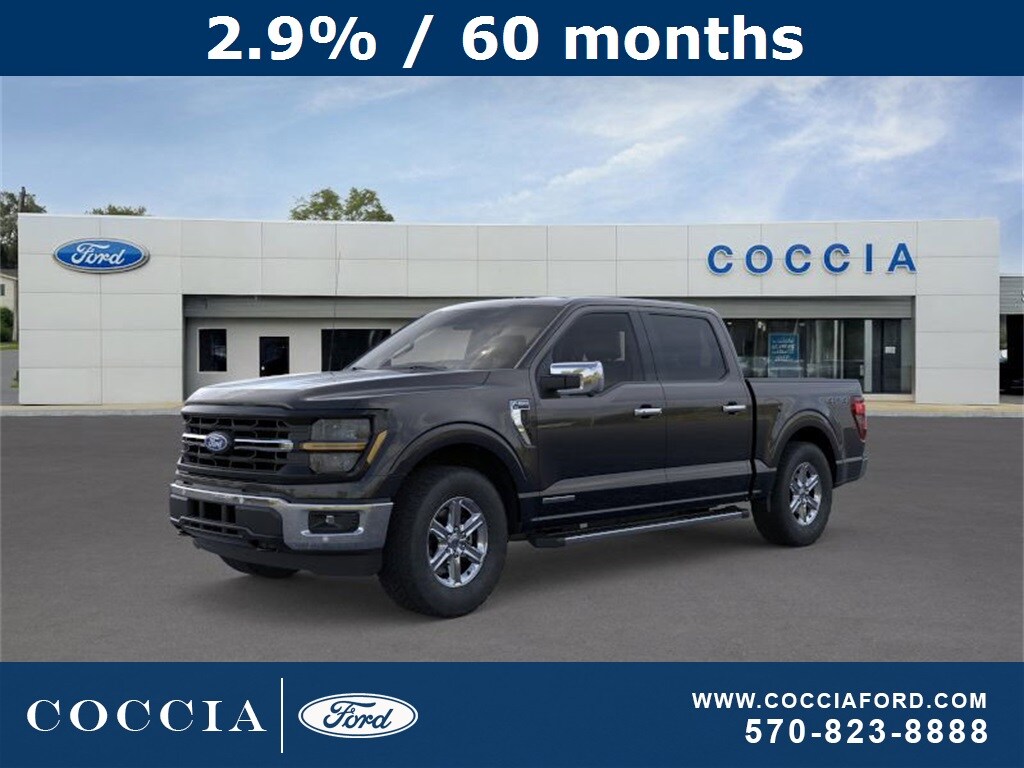 New 2025 Ford F-150 XLT Truck SuperCrew Cab