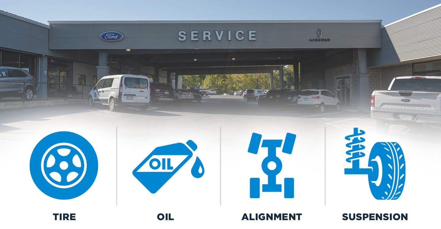 Get your Ford Oil Change Service and Auto Repair at your local Ford Dealer in Wilkes-Barre, PA