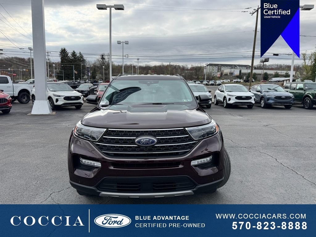 Certified 2023 Ford Explorer XLT with VIN 1FMSK8DH7PGB36432 for sale in Wilkes Barre, PA