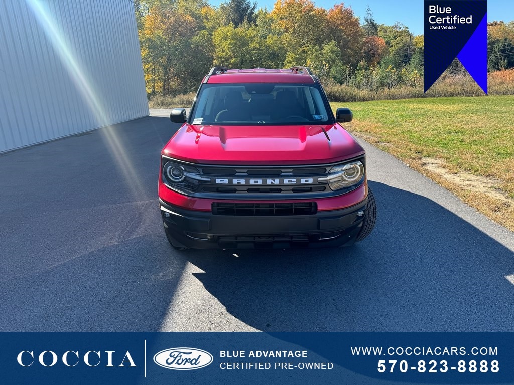 Certified 2021 Ford Bronco Sport Big Bend with VIN 3FMCR9B67MRB04821 for sale in Wilkes Barre, PA