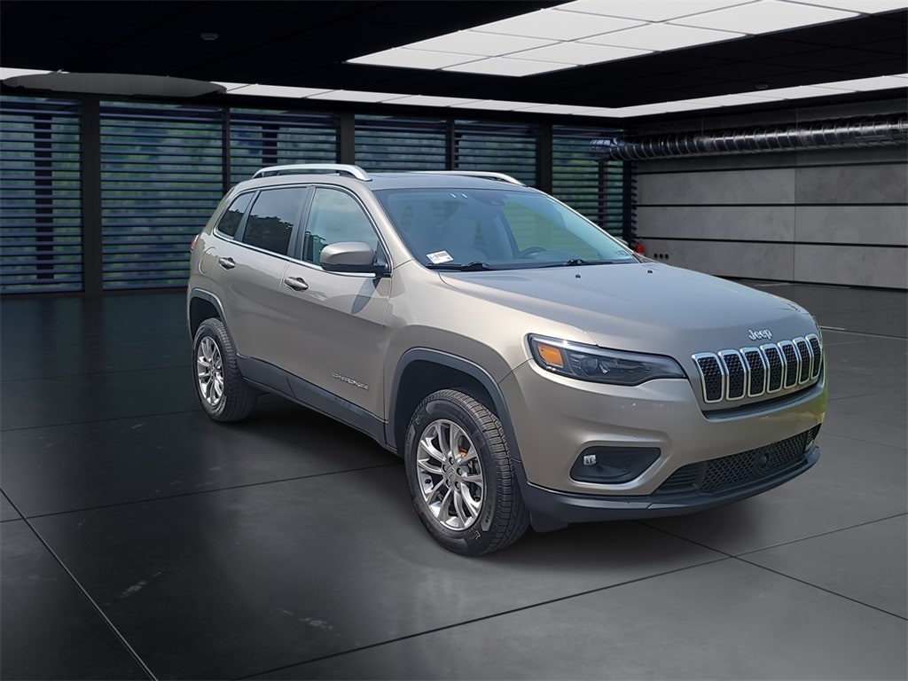 Certified 2021 Jeep Cherokee Latitude Lux with VIN 1C4PJMMX1MD103002 for sale in Wilkes-Barre, PA