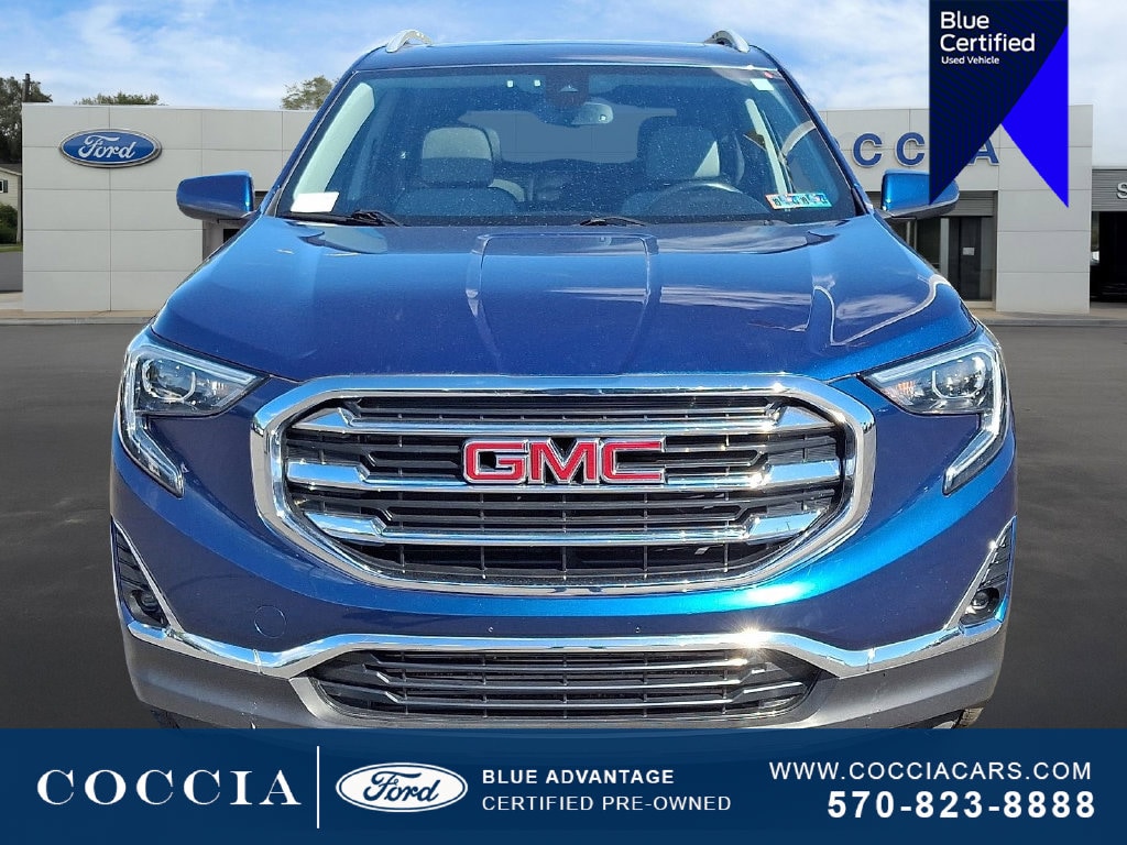 Certified 2020 GMC Terrain SLT with VIN 3GKALVEVXLL155468 for sale in Wilkes-Barre, PA