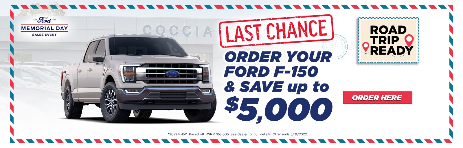 22 Ford F150 Coccia Ford