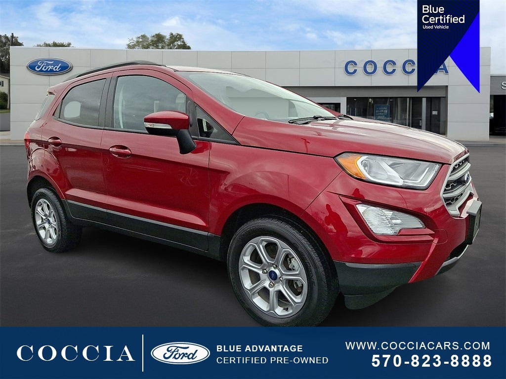 Certified 2021 Ford EcoSport SE SUV