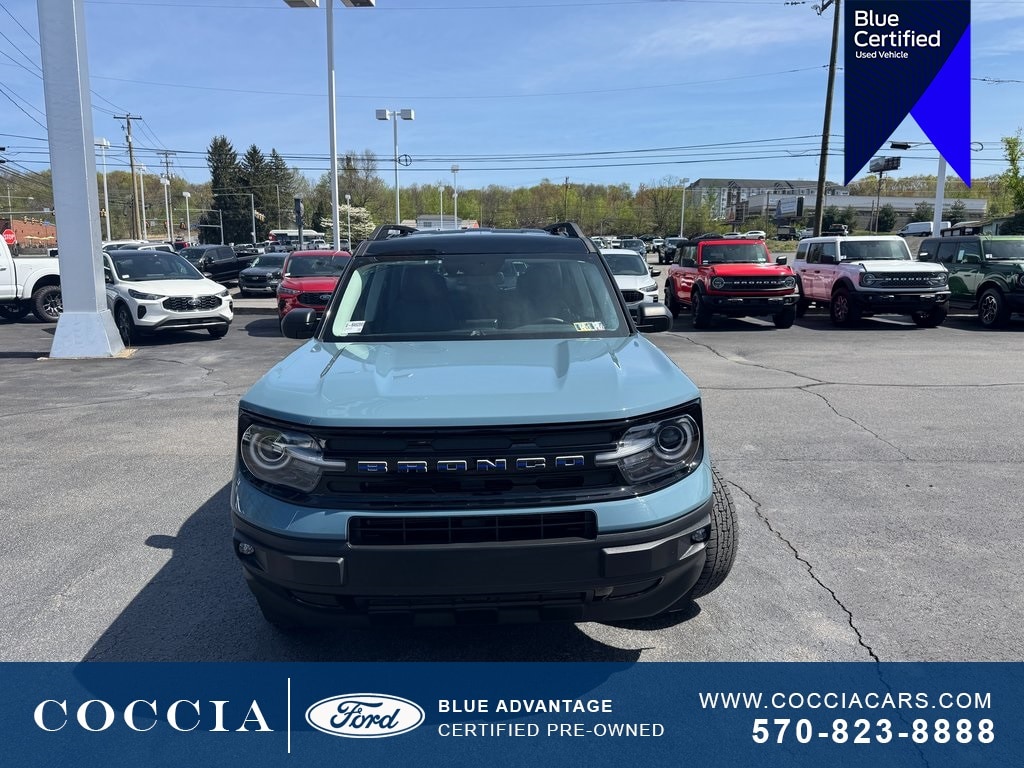 Certified 2021 Ford Bronco Sport Outer Banks with VIN 3FMCR9C69MRA92895 for sale in Wilkes Barre, PA