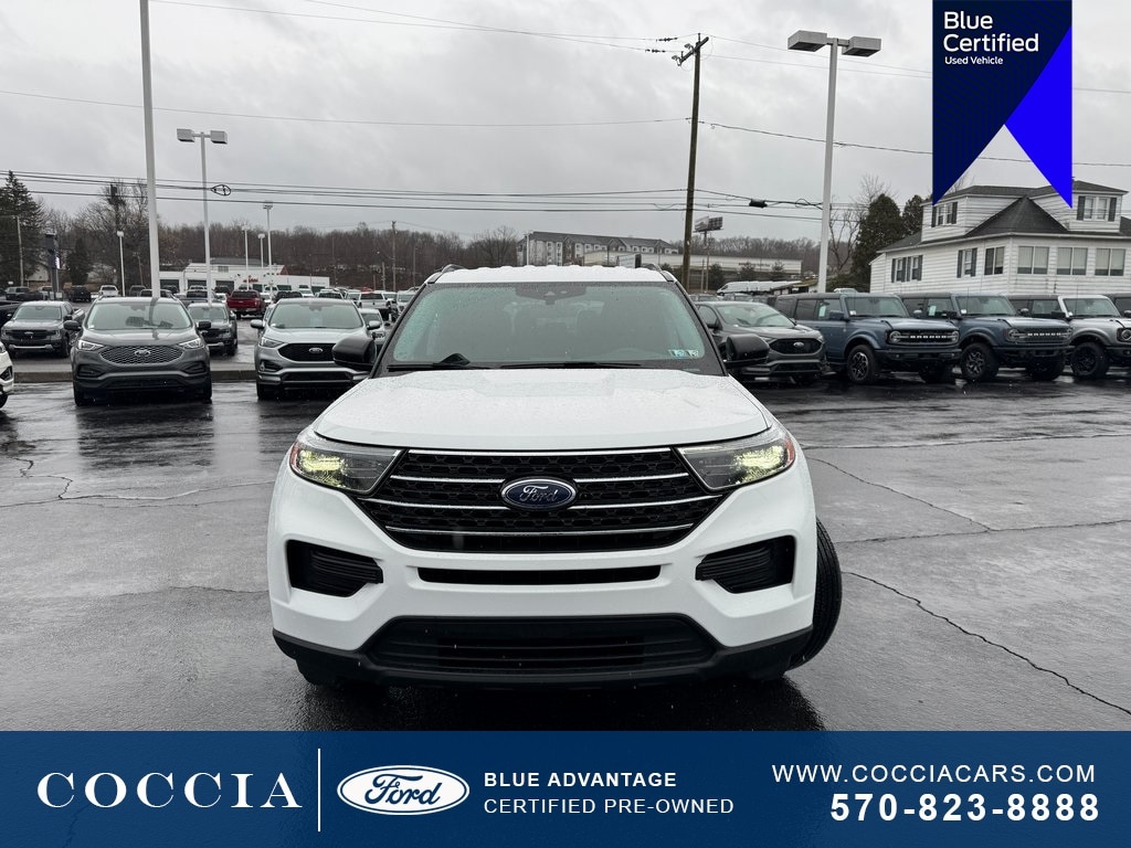 Certified 2021 Ford Explorer XLT with VIN 1FMSK8DH6MGB86167 for sale in Wilkes Barre, PA