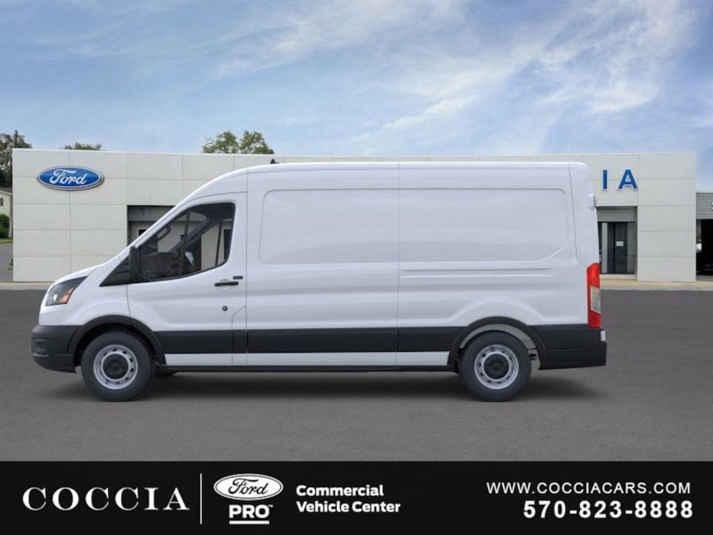 New 2026 Ford Transit Commercial Cargo Van Van Medium Roof Van