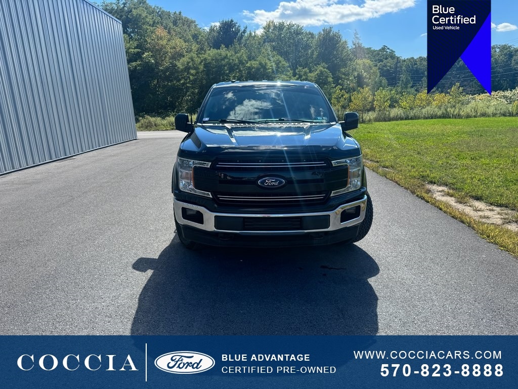 Certified 2018 Ford F-150 Lariat with VIN 1FTEW1E55JFC81158 for sale in Wilkes-barre, PA