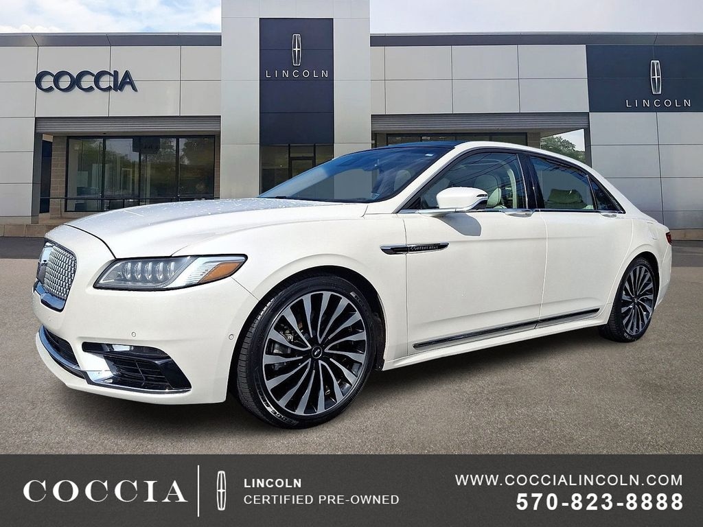Certified 2018 Lincoln Continental Black Label Sedan