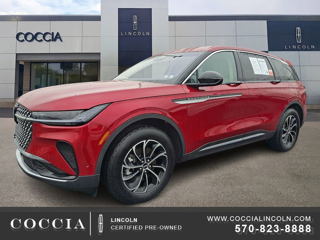 Red 2024 Lincoln Nautilus Premiere AWD SUV / Crossover All-Wheel Drive 8-Speed Automatic