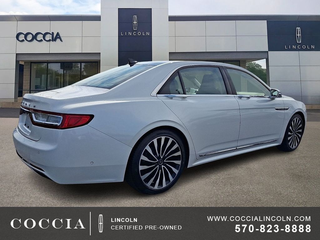 Certified 2018 Lincoln Continental Black Label Sedan
