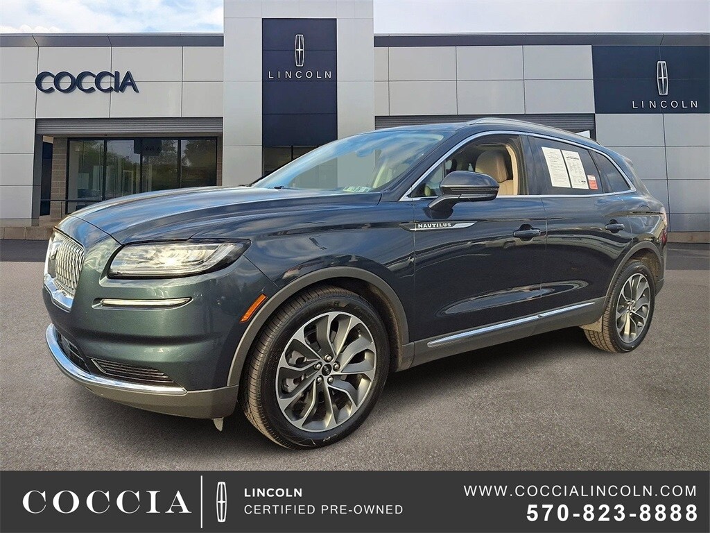 Certified 2022 Lincoln Nautilus Reserve SUV