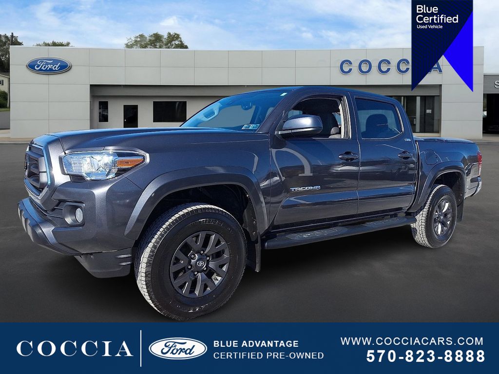 Color 2022 Toyota Tacoma SR V6 Double Cab 4WD Pickup Truck Four-Wheel Drive 6-Speed Automatic