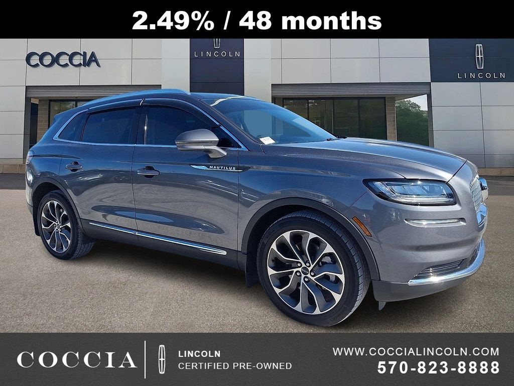 Certified 2022 Lincoln Nautilus Reserve SUV