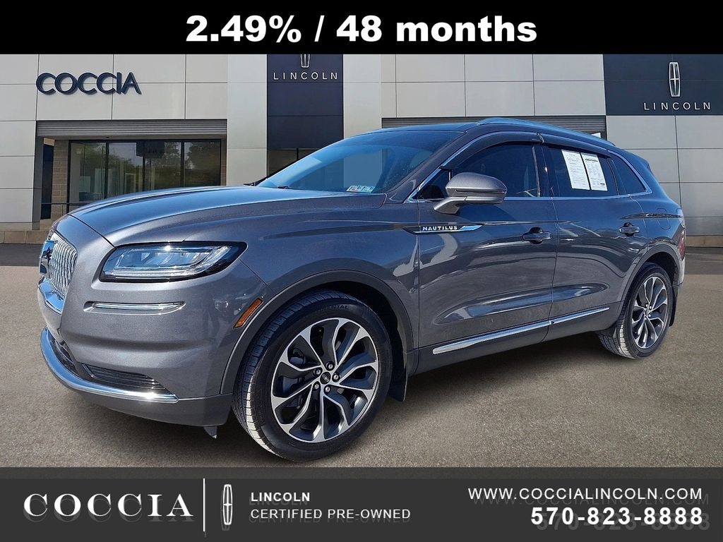 Certified 2022 Lincoln Nautilus Reserve SUV