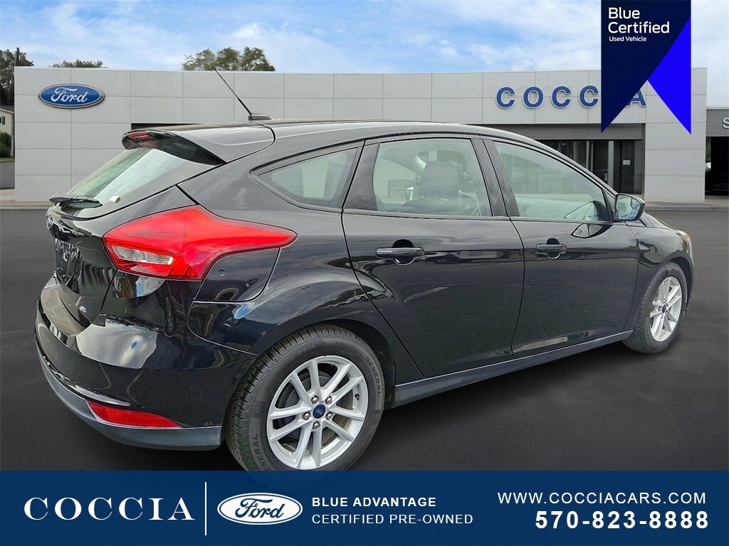 Certified 2018 Ford Focus SE Hatchback