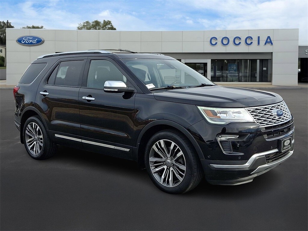 Certified 2019 Ford Explorer Platinum SUV