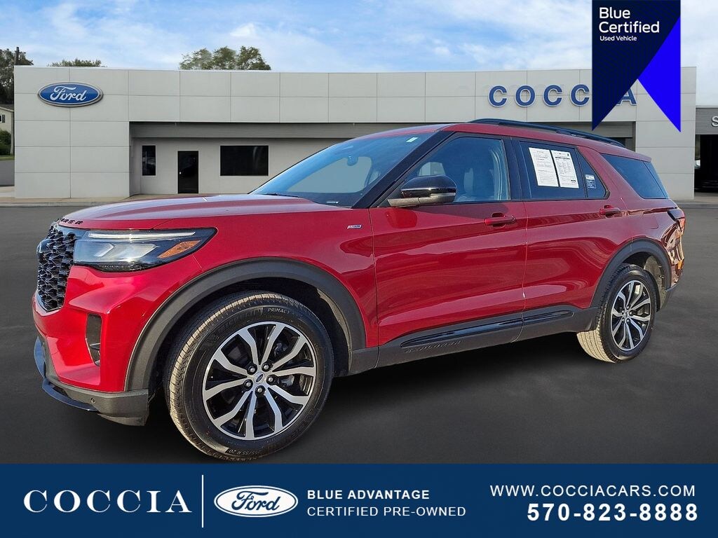 Certified 2025 Ford Explorer ST-Line SUV