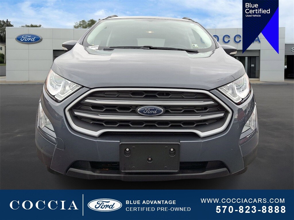 Certified 2022 Ford EcoSport SE SUV