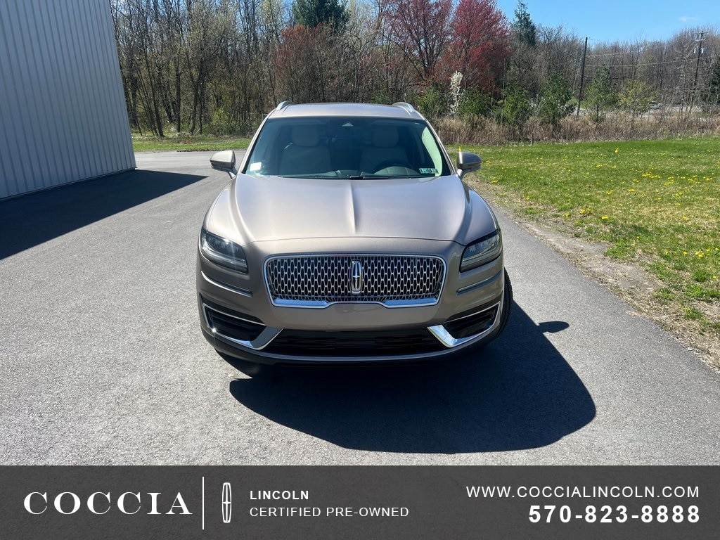 Certified 2020 Lincoln Nautilus Base with VIN 2LMPJ8J98LBL34920 for sale in Wilkes-barre, PA