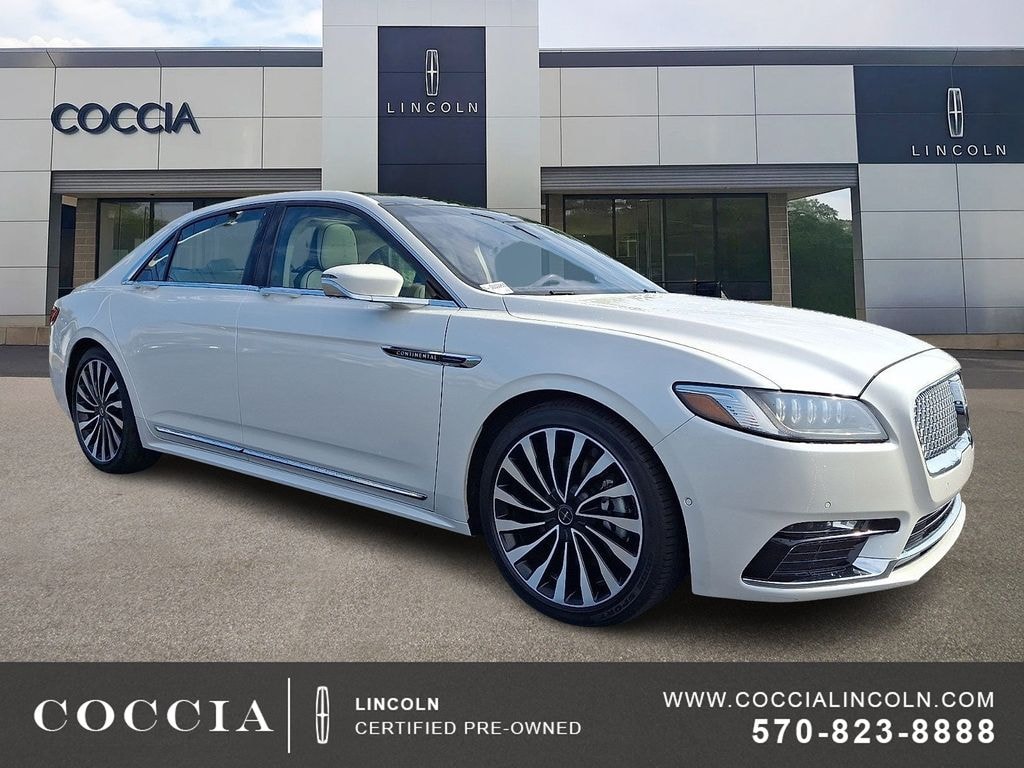 Certified 2018 Lincoln Continental Black Label Sedan