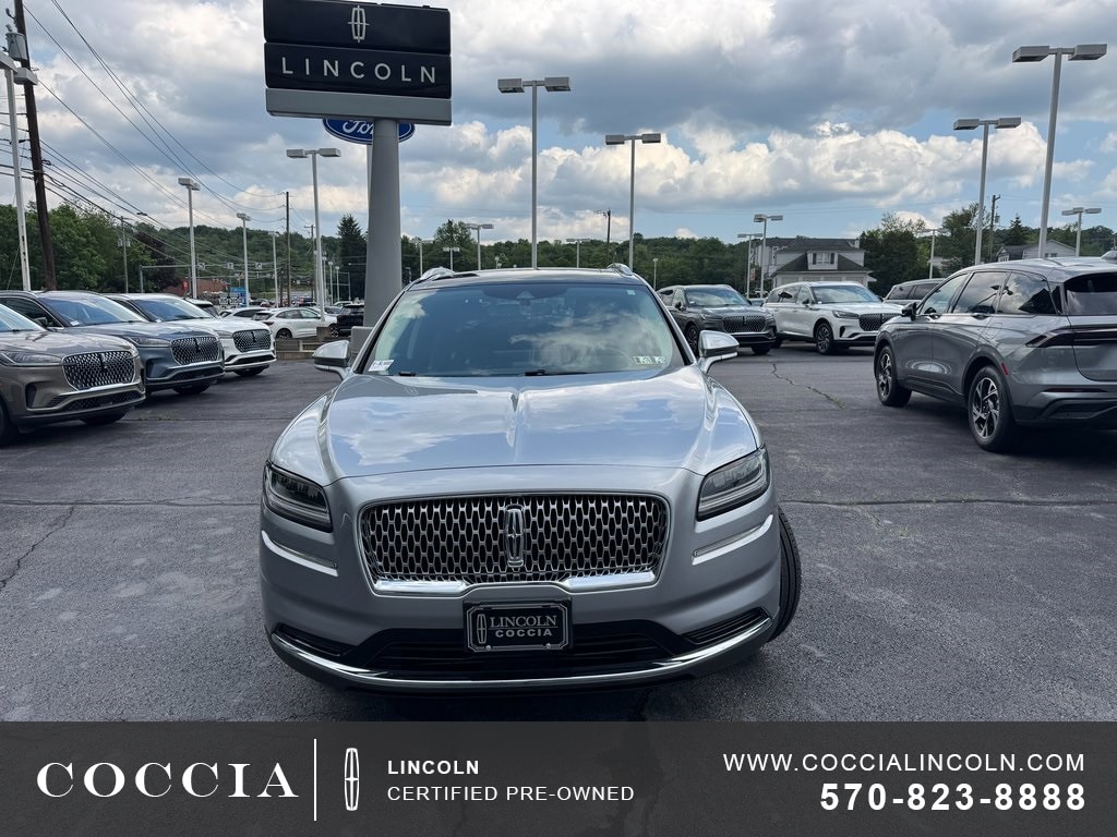 Certified 2022 Lincoln Nautilus Reserve with VIN 2LMPJ8K93NBL16505 for sale in Wilkes Barre, PA