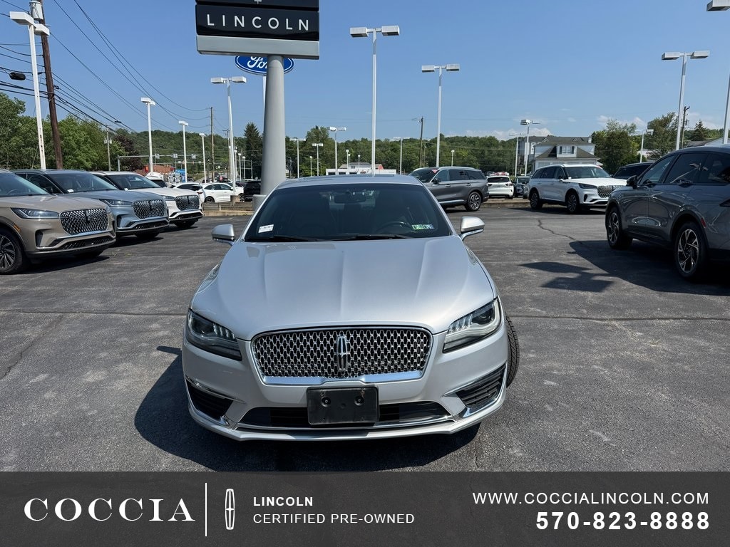Used 2017 Lincoln MKZ Select with VIN 3LN6L5D94HR619618 for sale in Wilkes Barre, PA