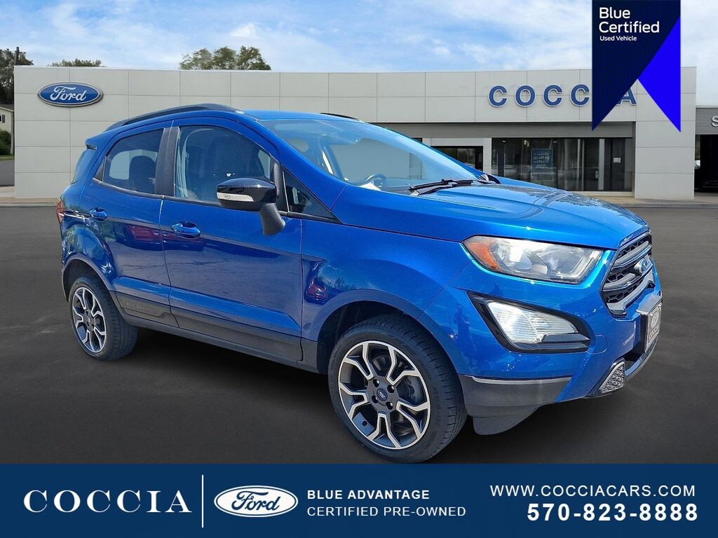 Certified 2019 Ford EcoSport SES SUV
