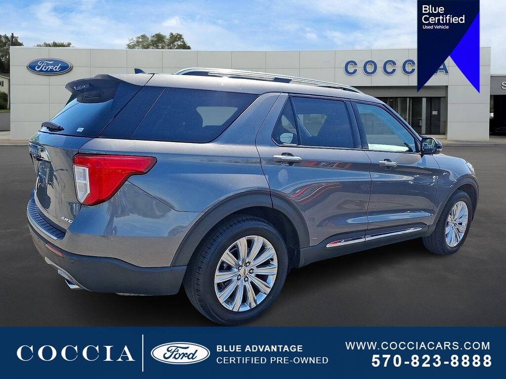 Certified 2021 Ford Explorer Limited SUV
