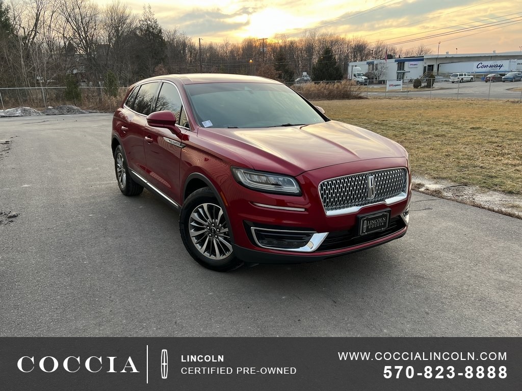 lincoln nautilus certified pre owned