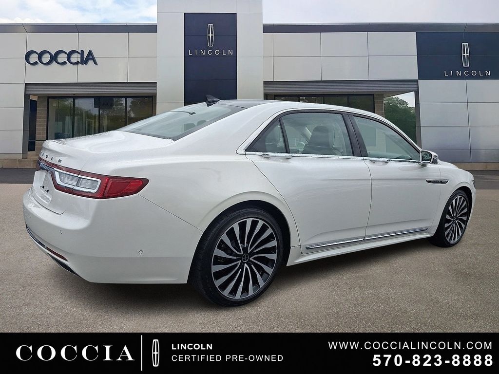 Certified 2018 Lincoln Continental Black Label Sedan